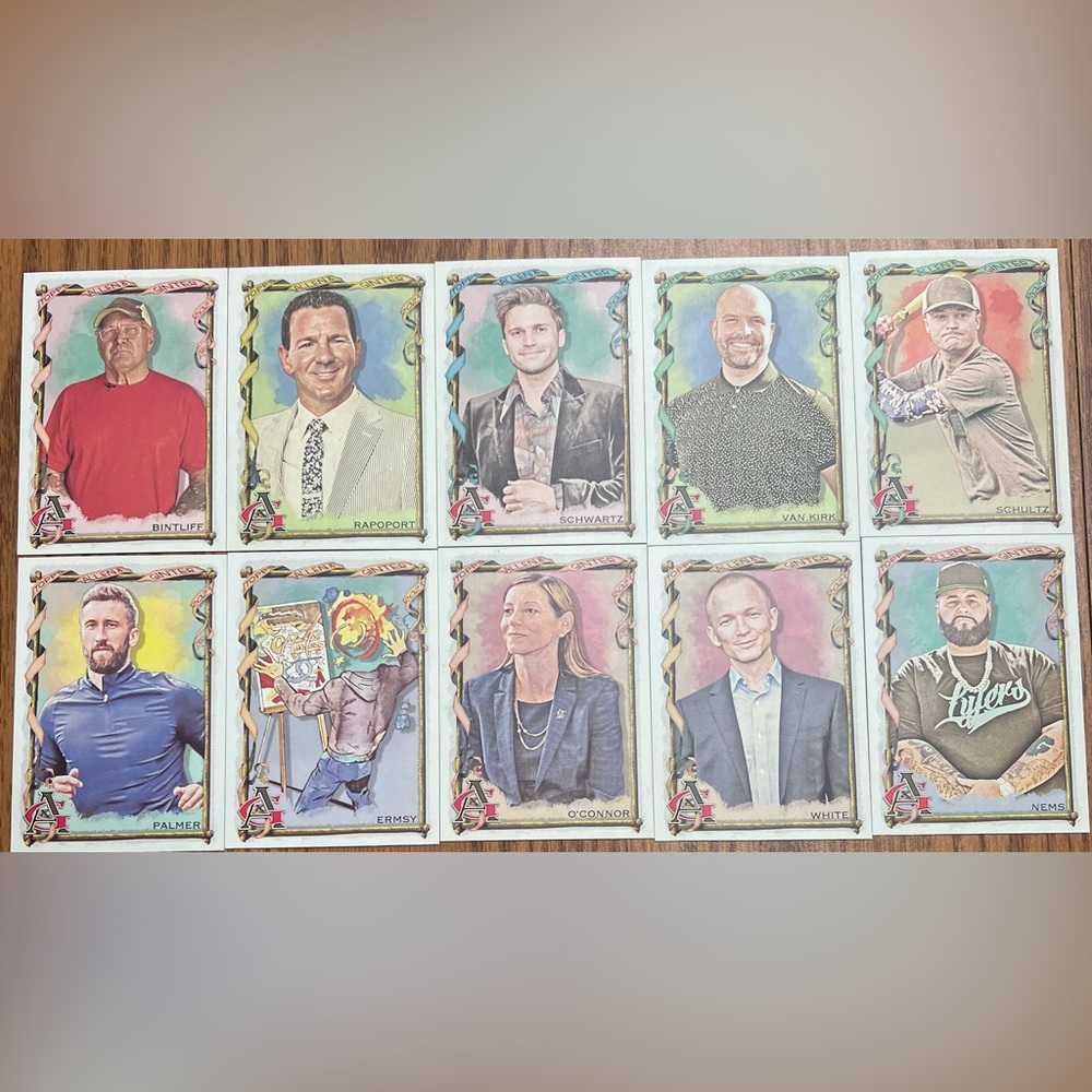 Lot of 10 Allen and Ginter cards